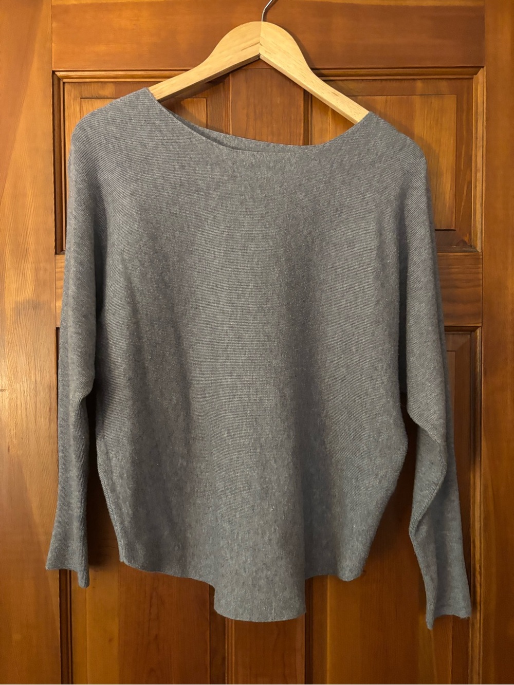 Vila Milano Gray Lightweight Knit Sweater